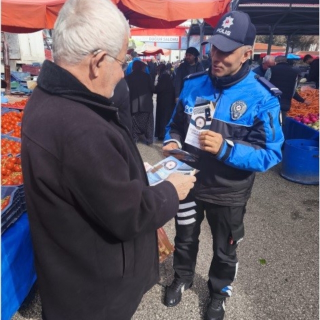 Niğde'de toplum destekli polislikten bilgilendirme ve farkındalık çalışmala...