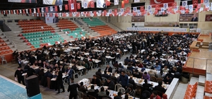 Çorum Belediyesi'nin iftar sofrasında ilk oruç açıldı