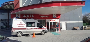 Karapınar'da otomobil kamyonete çarptı: 1 yaralı