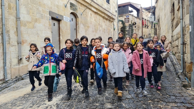 GKV'li öğrenciler geçmişten geleceğe kültür yolculuğuna çıktı