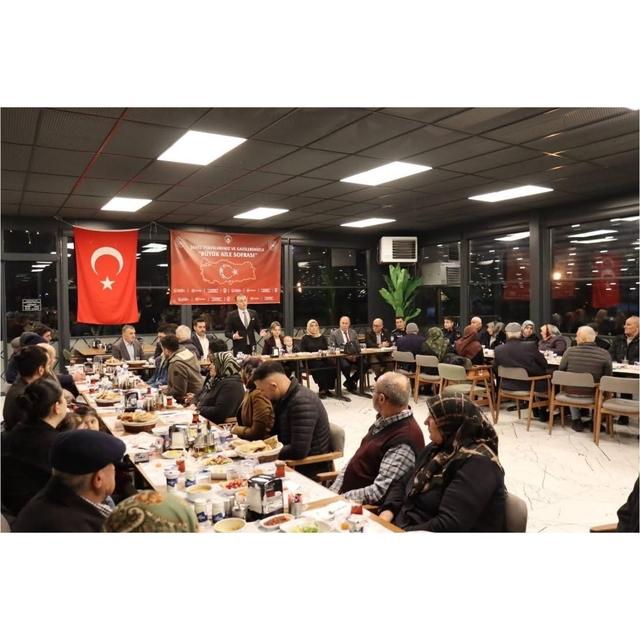 Alaca'da şehit aileleri ve gaziler iftarda buluştu