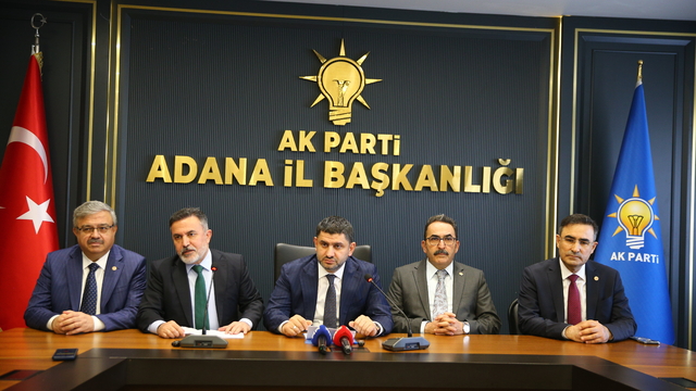 AK Parti Genel Merkez Teşkilat Başkan Yardımcısı Yahya Çelik, Adana'da konuştu: