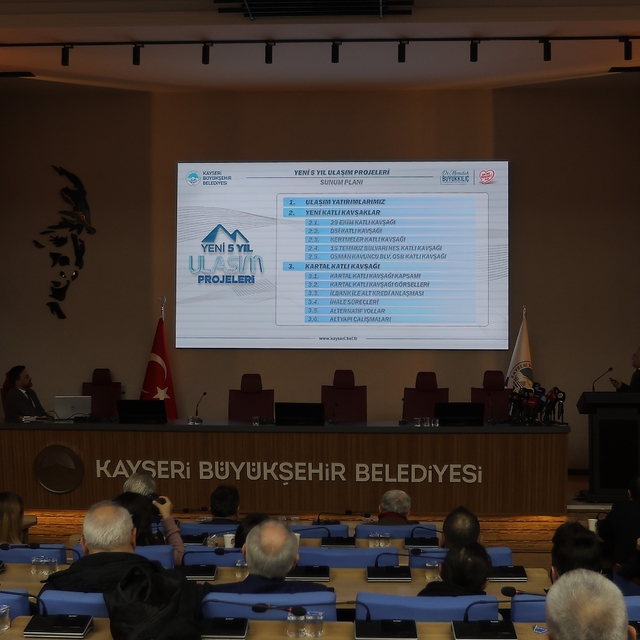 Başkan Büyükkılıç'tan ulaşım hamlesi: 2.4 milyar TL'lik 5 yeni katlı kavşak...