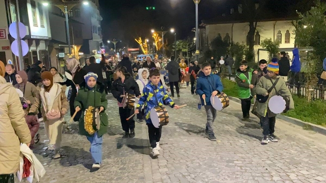 Sinop'ta "Kandil Alayı" yürüyüşü