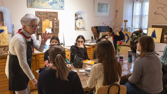 Datça'da öğrenciler sanata doydu