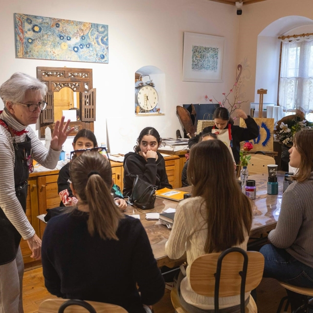 Datça'da öğrenciler sanata doydu