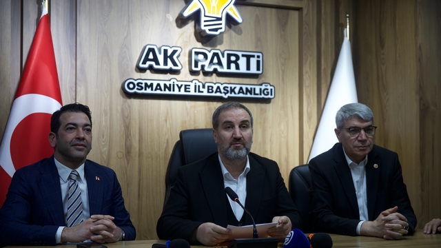 AK Parti Genel Başkan Yardımcısı Şen Osmaniye'de konuştu: