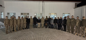 Kemaliye'de Başbağlar Jandarma Karakolu'nda iftar programı düzenlendi