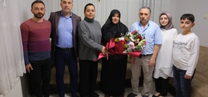 Vali Eldivan, gazi ailesinin iftar sofrasına konuk oldu