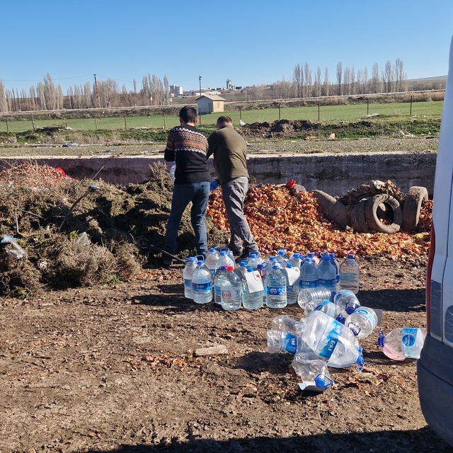 Çorum'da 180 litre kaçak alkol imha edildi