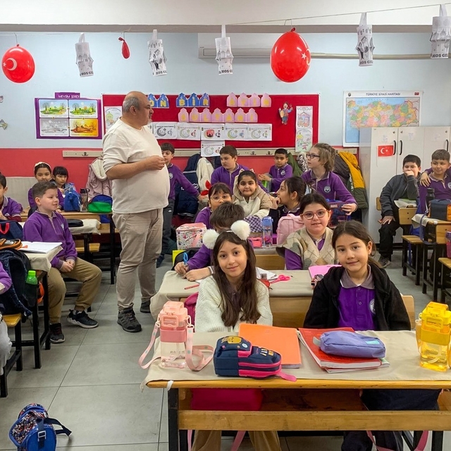 Efelerli çocuklara çevre bilinci anlatıldı