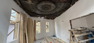 Saraylı'daki tarihi yapının restorasyonunda sona geliniyor