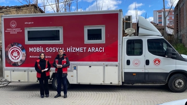 Bilecik'te 'Yerinde Sosyal Hizmet Programı' kapsamında saha çalışması
