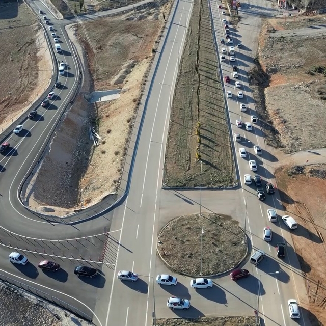 Ermenek'te Ramazan konvoyu düzenlendi