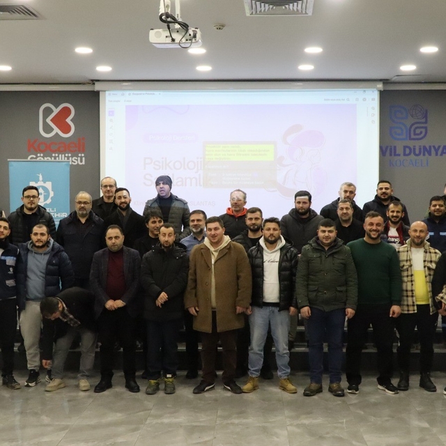 Cenaze hizmetleri personeline psikolojik sağlamlık eğitimi