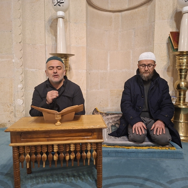 Bayburt'ta şehitler için tarihi camilerde mevlit okundu