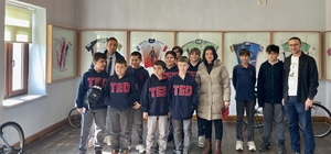 Öğrenciler Ertan Ayçetin bisikletevi'nde Mysia yolları'nı tanıdı