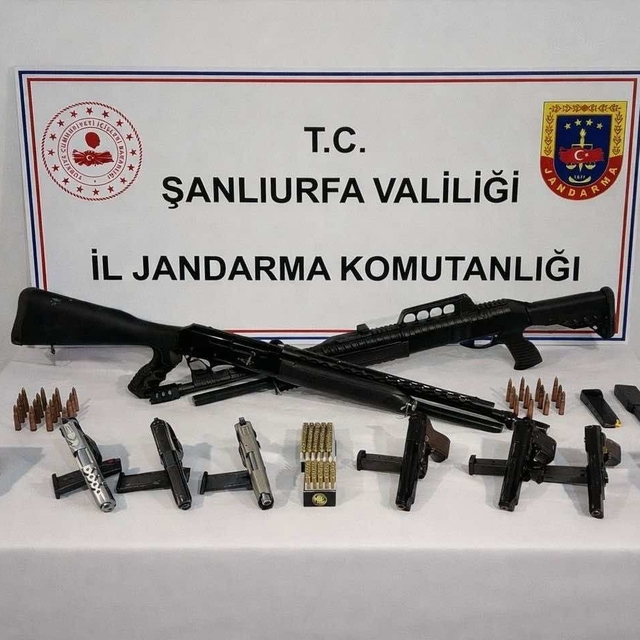 Şanlıurfa'da silah kaçakçılığı operasyonu: 7 gözaltı