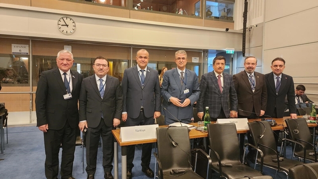 MHP'lı Kamil Aydın, AGİTPA kış genel kurulu için Viyana'da