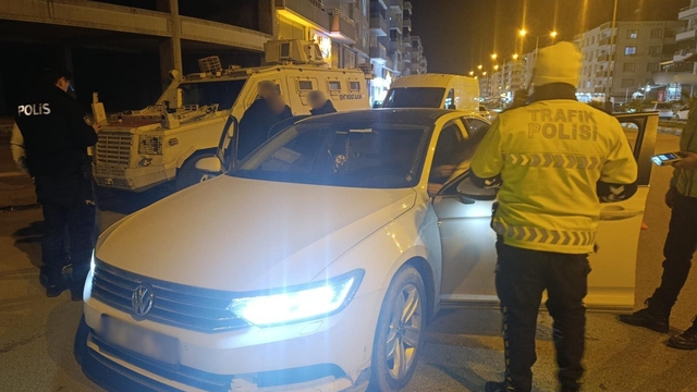 Mardin'deki asayiş uygulamasında 4 sürücüye cezai işlem uygulandı