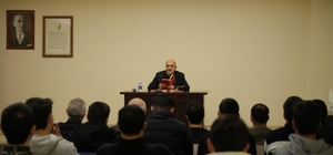 KBÜ'de "Nübüvvetin İspatı" söyleşisi gerçekleştirildi