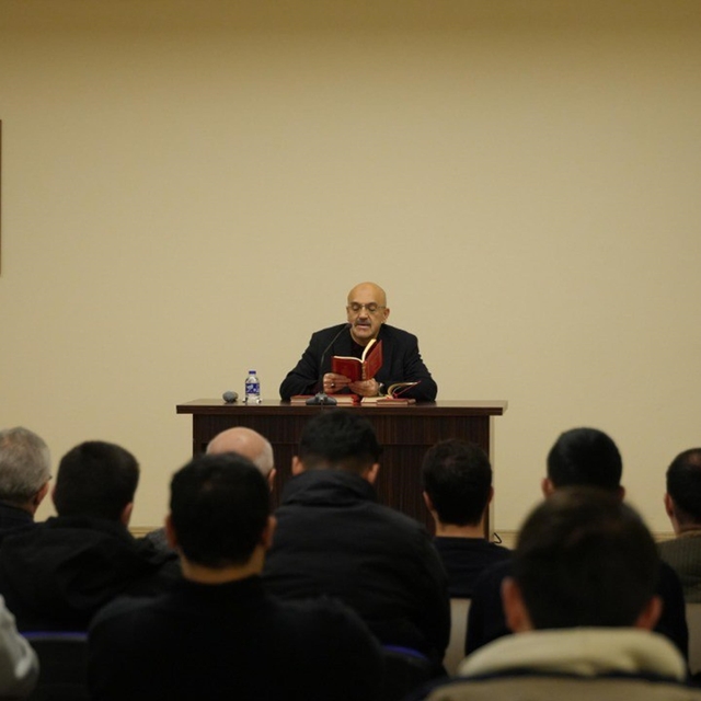 KBÜ'de "Nübüvvetin İspatı" söyleşisi gerçekleştirildi