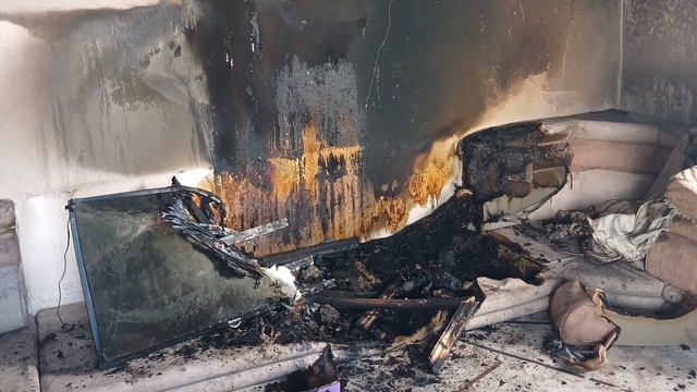 Hakkari'de ev yangını