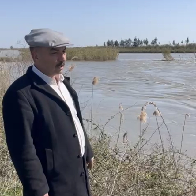 Seyhan Nehri taştı, Tarsus'ta bazı tarım arazileri sular altında kaldı