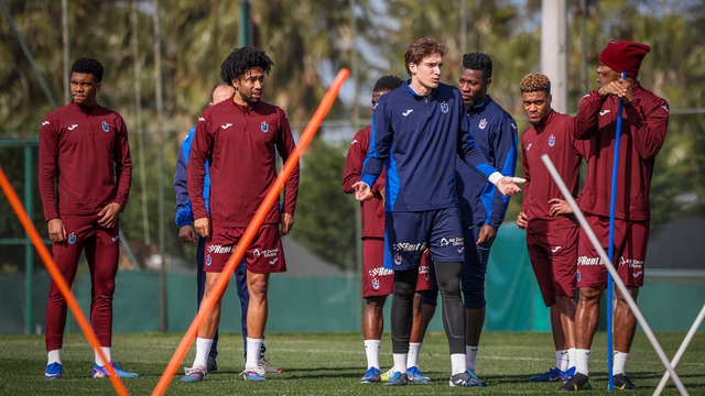 Trabzonspor, Gaziantep FK maçının hazırlıklarını tamamladı