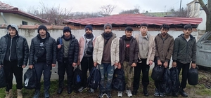 Edirne'de 9 kaçak göçmen yakalandı