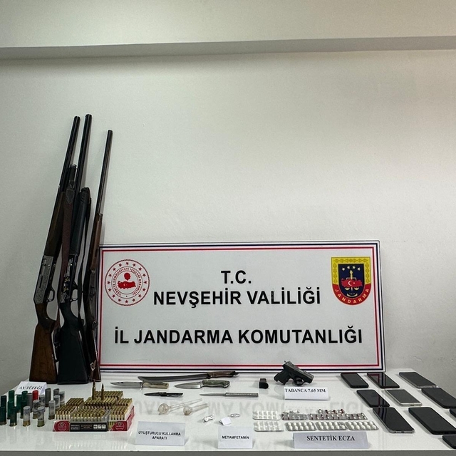 Nevşehir'de uyuşturucu operasyonu; 4 tutuklama