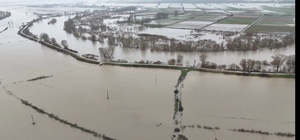 Meriç Nehri taştı, Subaşı'ndaki tarım arazileri sular altında kaldı