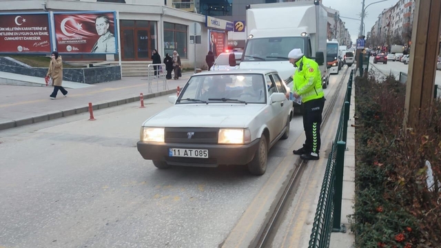 Bozüyük'te yaya geçidi uygulaması