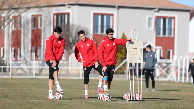 Sivasspor, Sakaryaspor maçının hazırlıklarını sürdürüyor