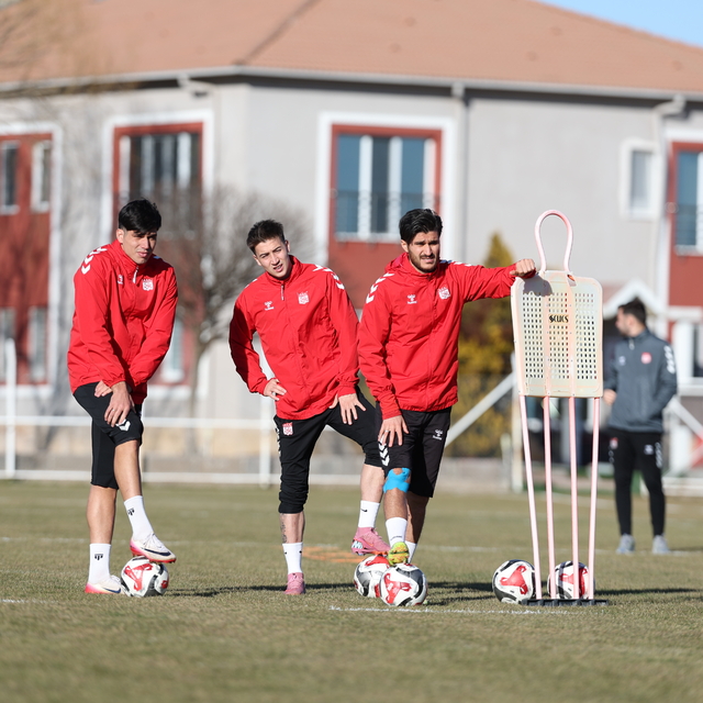 Sivasspor, Sakaryaspor maçının hazırlıklarını sürdürüyor