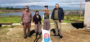 Aydın'da baharın müjdecisi olan leylekleri ilk görenler bir çuval un kazand...