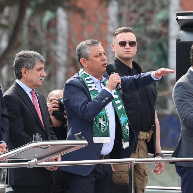 CHP Genel Başkanı Özel: "1999'dan bu yana Kocaeli Büyükşehir Belediyesi'ni...