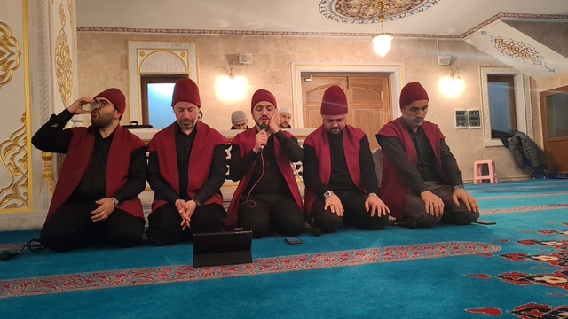 Hanönü'de Enderun usulü teravih namazı kılındı