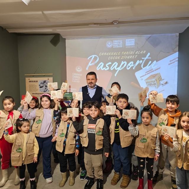 Çanakkale Tarihi Alan'da Çocuk Ziyaret Pasaportu projesi hayata geçirildi
