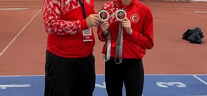 Eskişehirli atletizm sporcusundan Balkan'da altın madalya
