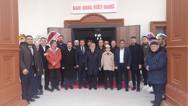 Eskişehir'de Hacı Abdil Yiğit Camii dualarla hizmete açıldı