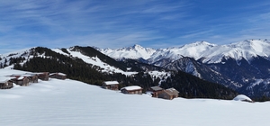 Rize'de Kaçkar Dağları ve yaylalardaki kar manzarası dronla görüntülendi