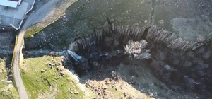 Elazığ'da 40 metre yükseklikten dökülen şelale keşfedilmeyi bekliyor