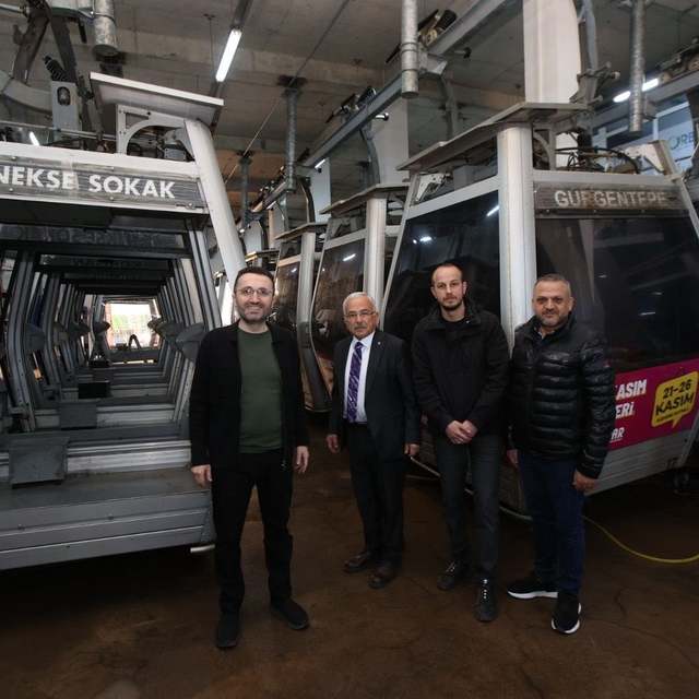 Ordu'da teleferikte bakım zamanı