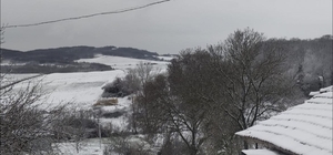 Tekirdağ'da yüksek kesimlerde kar etkili oluyor