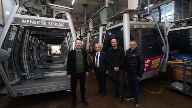 Ordu'da teleferikte bakım zamanı