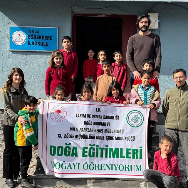 Iğdır'da biyoçeşitlilik ve biyokaçakçılık eğitimleri sürüyor