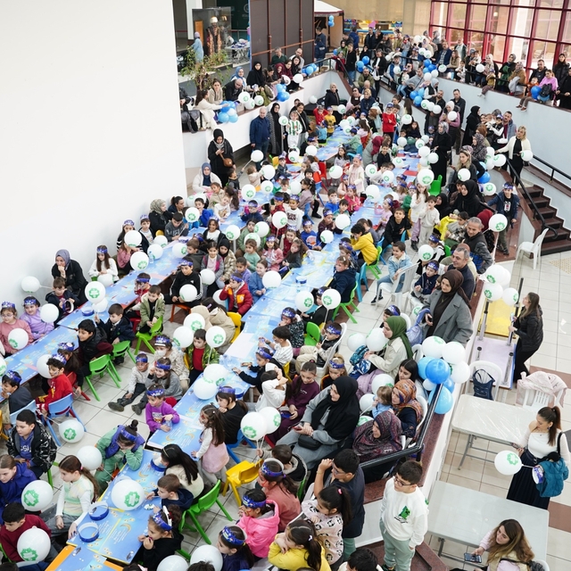 Yıldırım'da minikler için iftar vakti