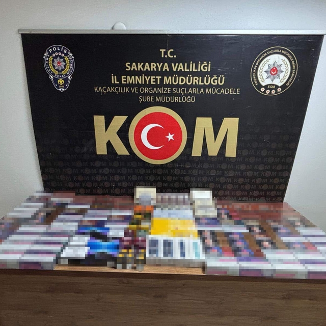 Sakarya emniyetinden kaçakçılara geçit yok: 2 gözaltı