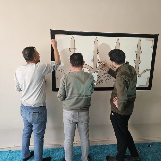 Okul mescitleri Ramazan'a uygun şekilde tezyin edildi